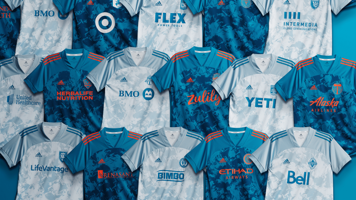 Coleção Adidas Parley 2021 dos times da MLS