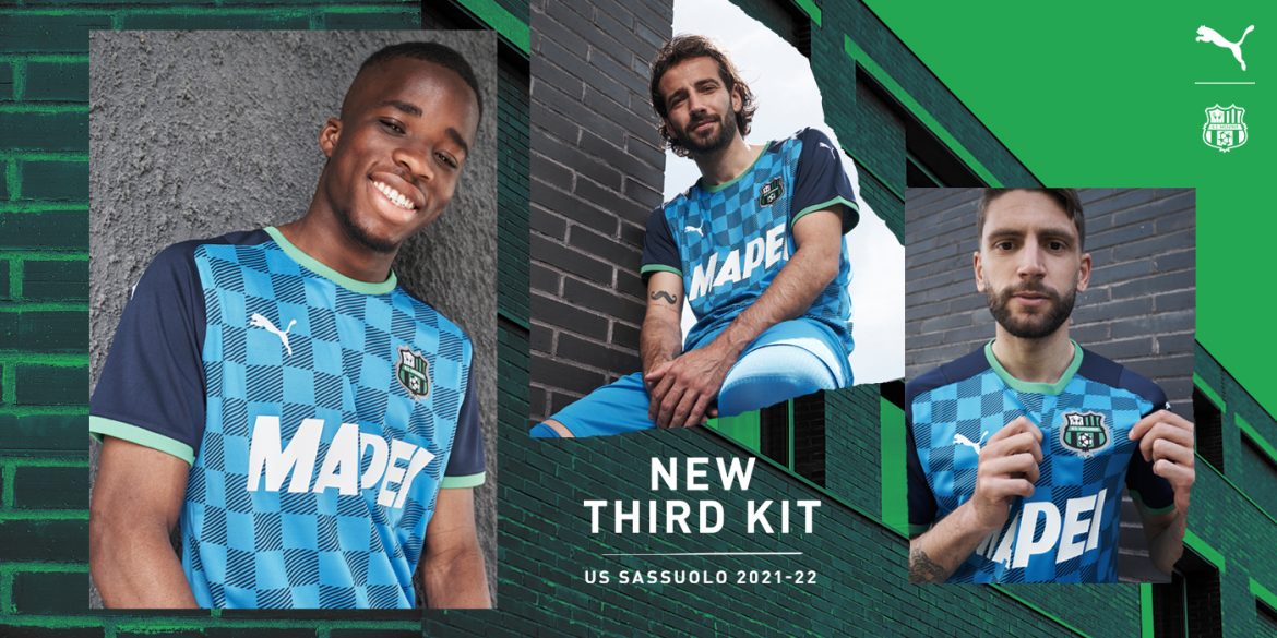 Terceira camisa da US Sassuolo 2021-2022 PUMA a