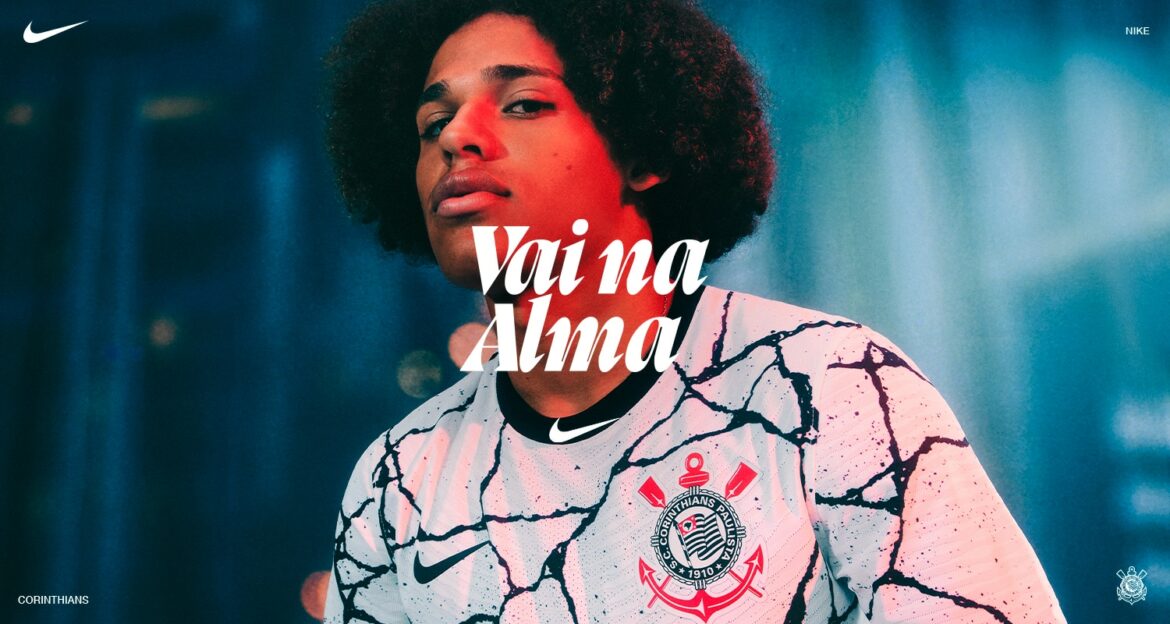 Camisa do Corinthians 2021-2022 Nike a