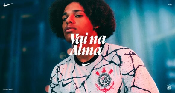 Camisa do Corinthians 2021-2022 Nike a