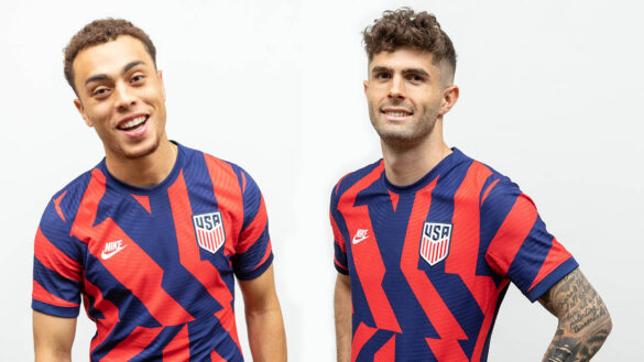Camisa reserva dos EUA 2021-2022 Nike a