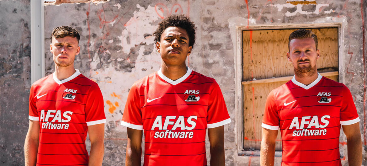 Camisas do AZ Alkmaar 2021-2022 Nike a