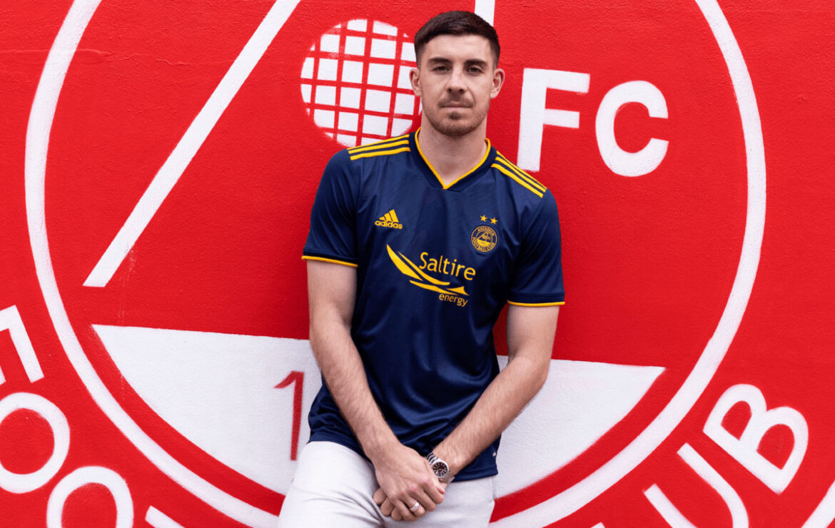 Camisas do Aberdeen FC 2021-2022 Adidas Away a