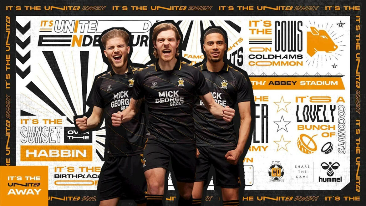 Camisas do Cambridge United 2021-2022 Hummel Away a