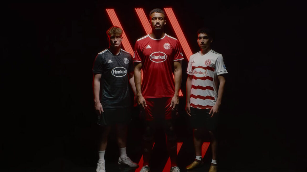 Camisas do Fortuna Dusseldorf 2021-2022 Adidas a
