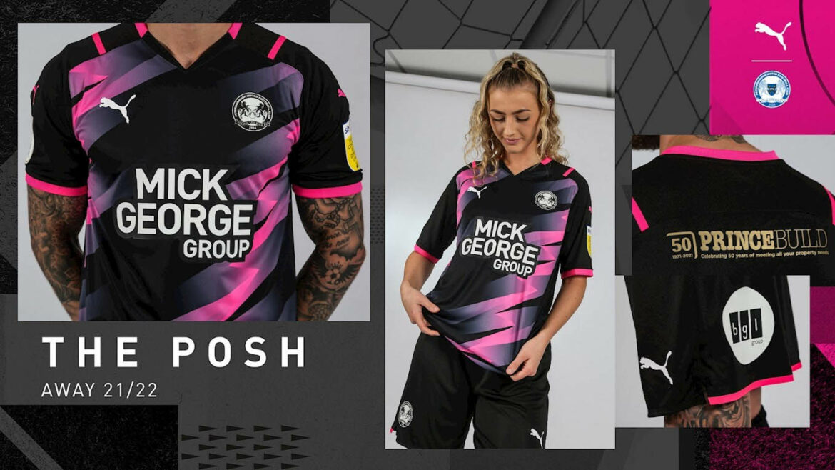 Camisas do Peterborough 2021-2022 PUMA a