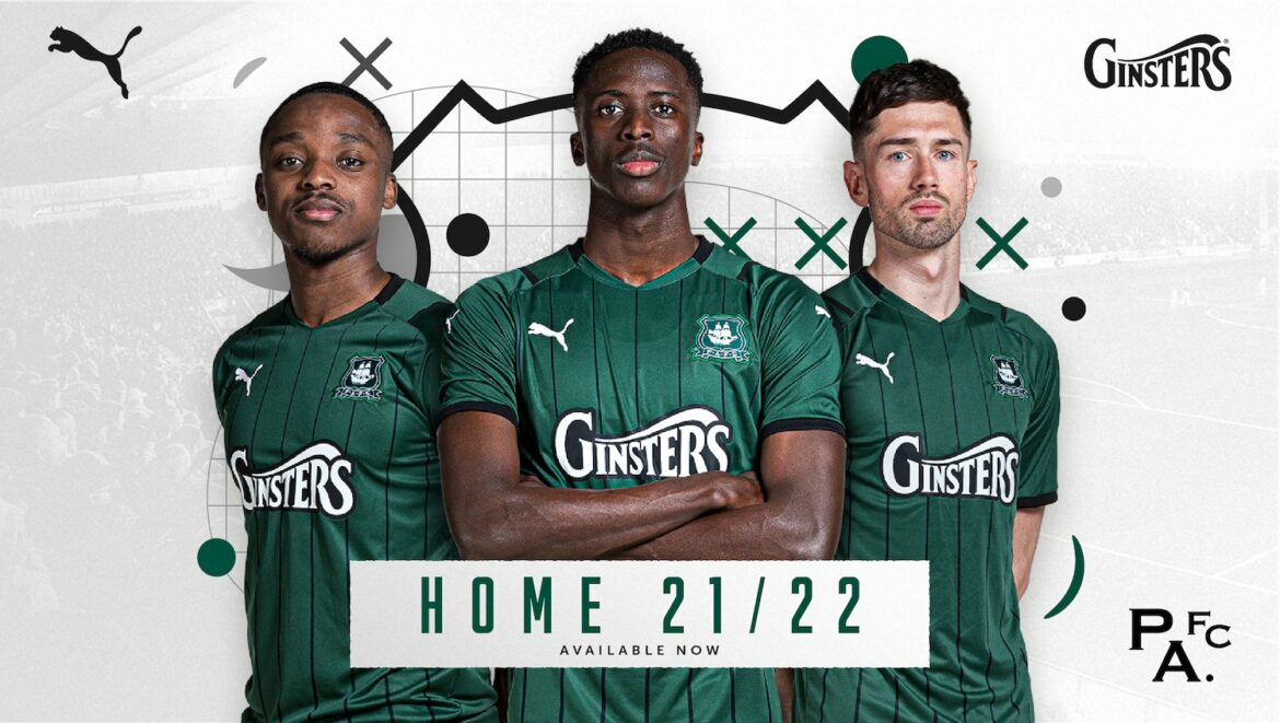 Camisas do Plymouth Argyle 2021-2022 PUMA a