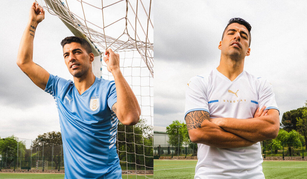 Camisas do Uruguai 2021-2022 PUMA a