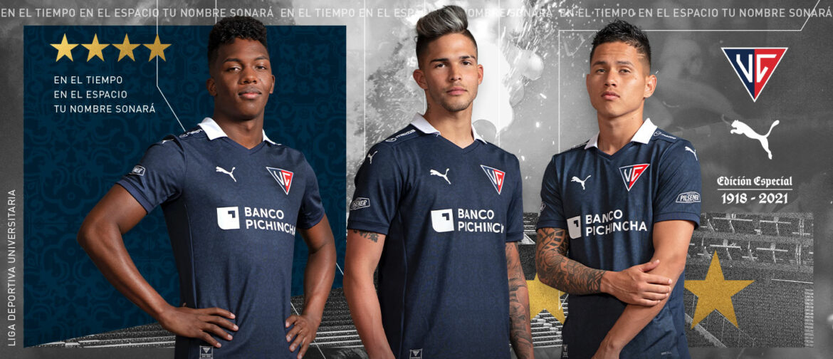 Camisa dos 103 anos da LDU 2021-2022 PUMA a