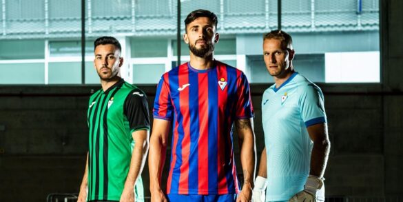Camisas da SD Eibar 2021-2022 JOMA