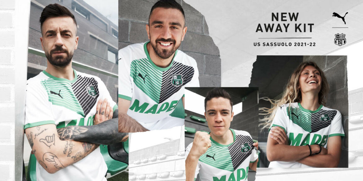 Camisas da US Sassuolo 2021-2022 PUMA a