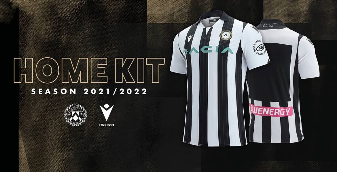 Camisas da Udinese Calcio 2021-2022 Macron