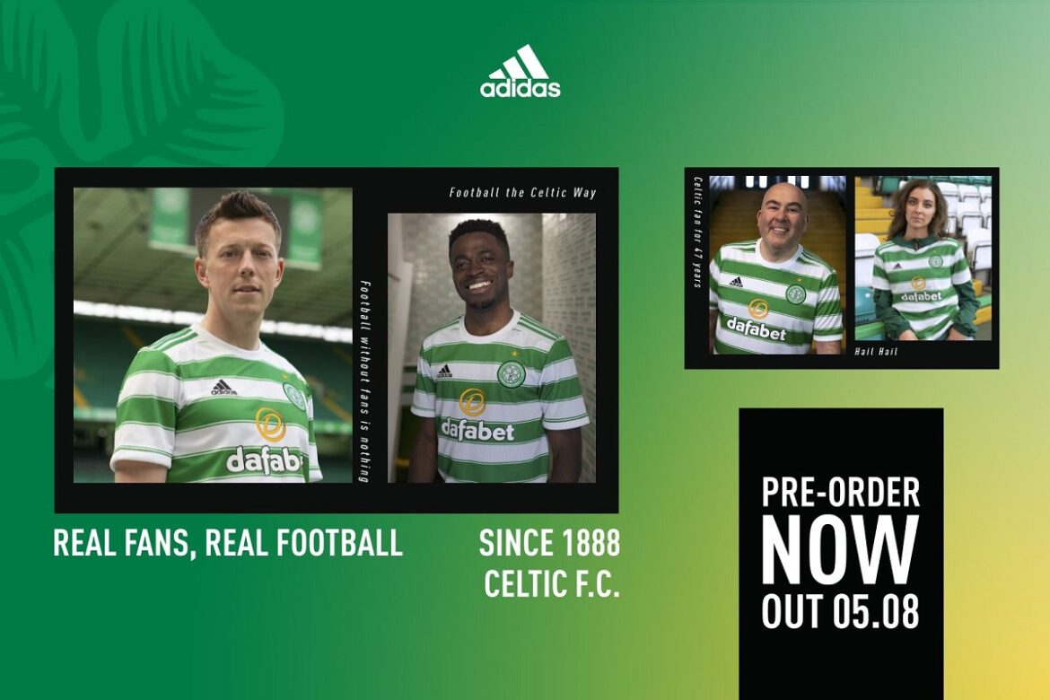Camisas do Celtic FC 2021-2022 Adidas