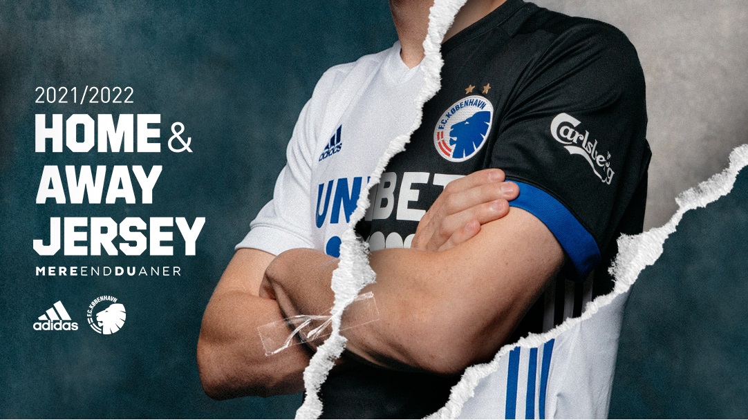 Camisas do FC Copenhagen 2021-2022 Adidas