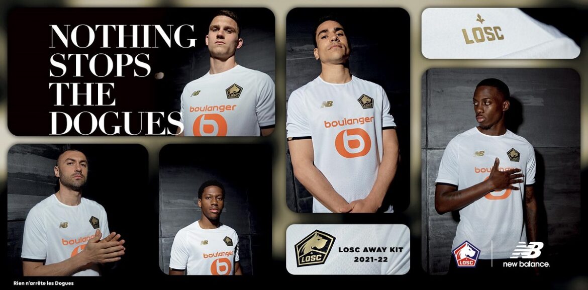 Camisas do LOSC Lille 2021-2022 New Balance