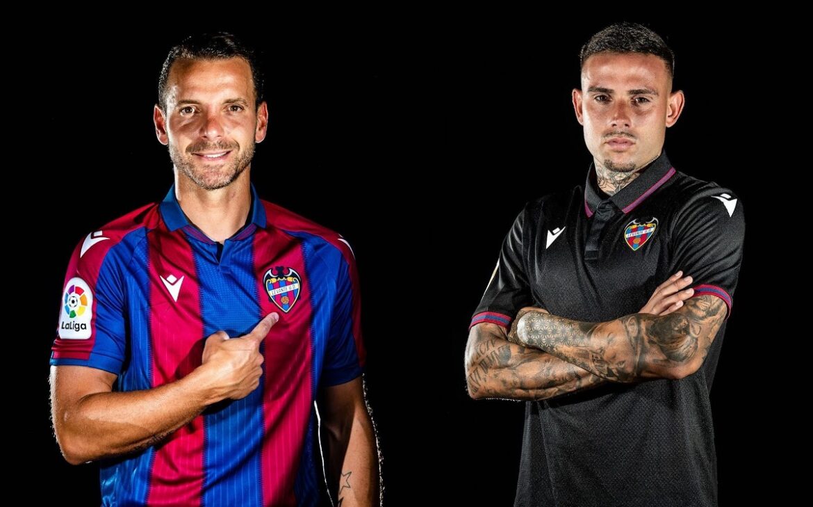Camisas do Levante UD 2021-2022 Macron