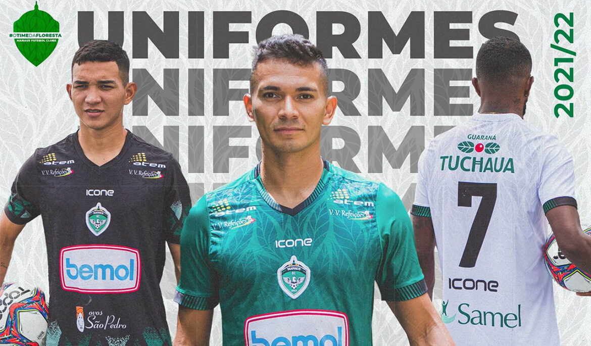 Camisas do Manaus FC 2021-2022 Icone Sports a Camisas do Manaus FC 2021-2022 Icone Sports a