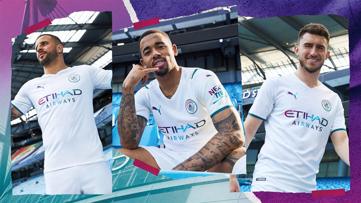 Camisas do Manchester City 2021-2022 PUMA a