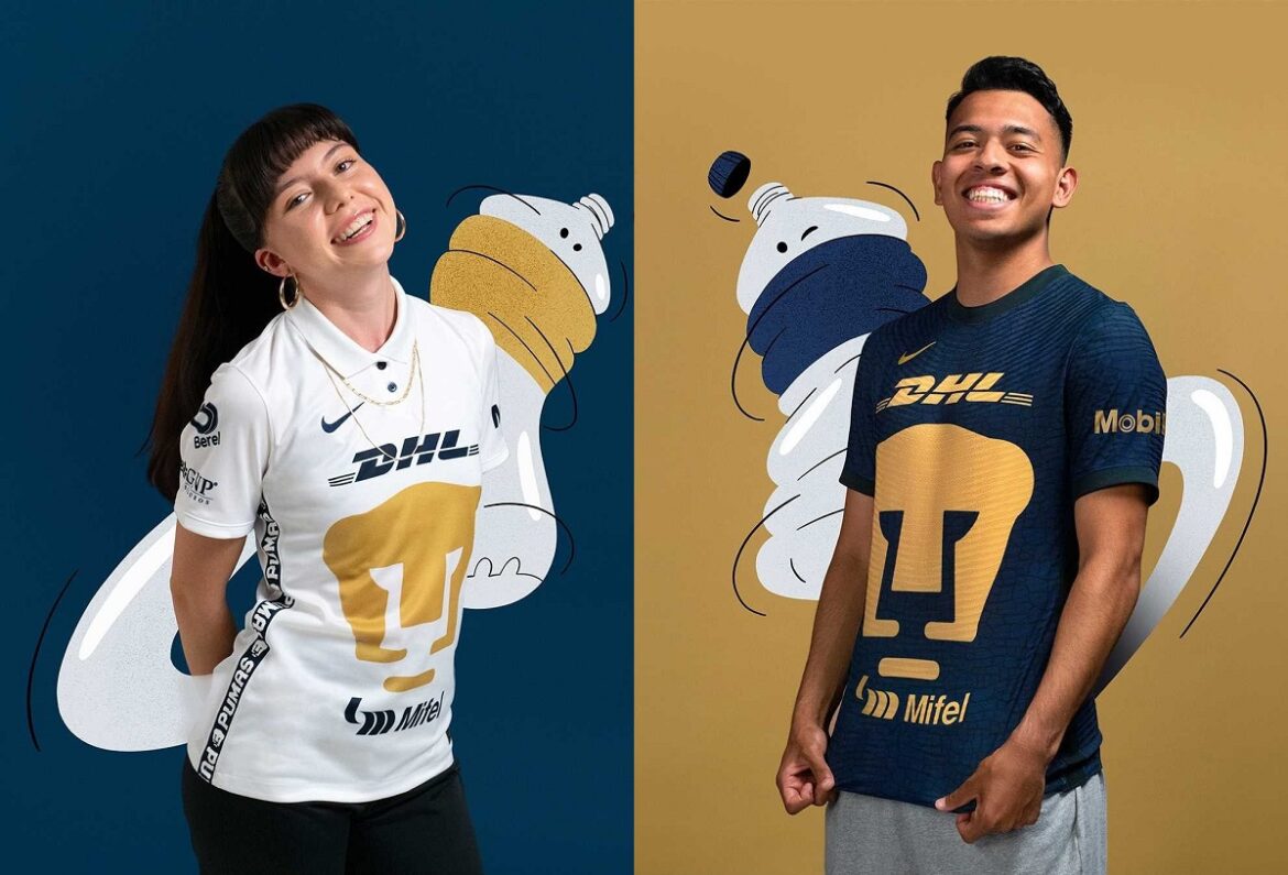 Camisas do Pumas UNAM 2021-2022 Nike