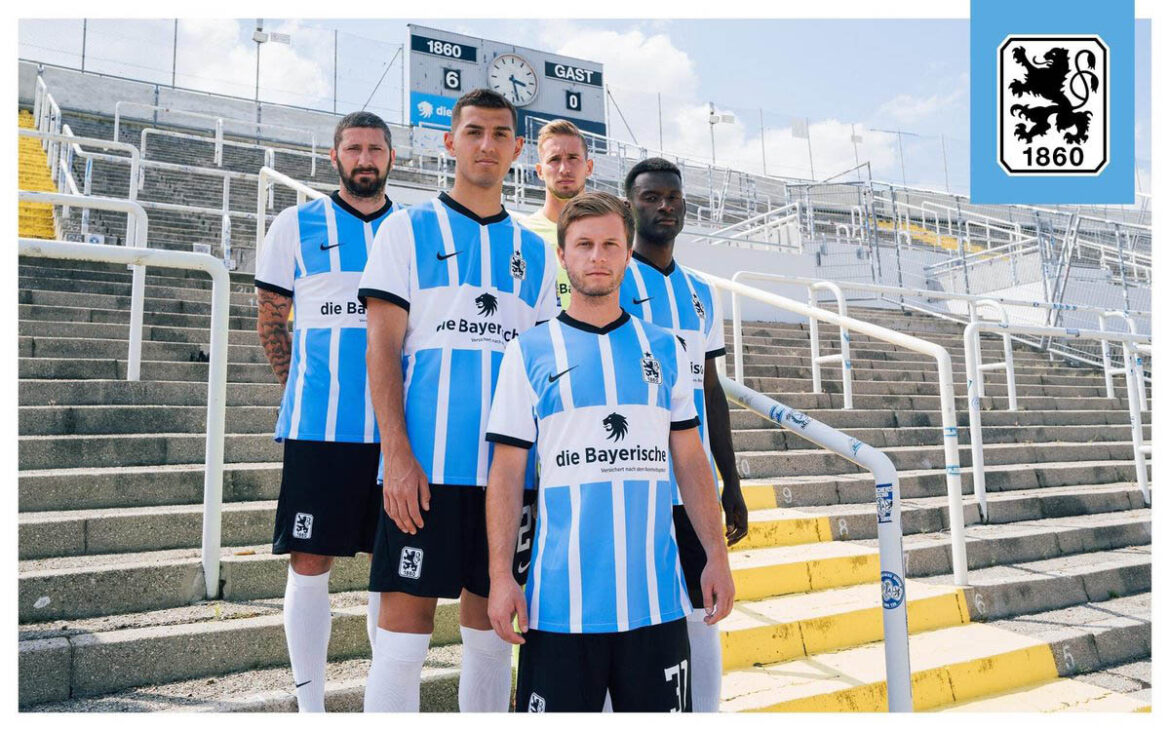 Camisas do TSV Munique 1860 2021-2022 Nike