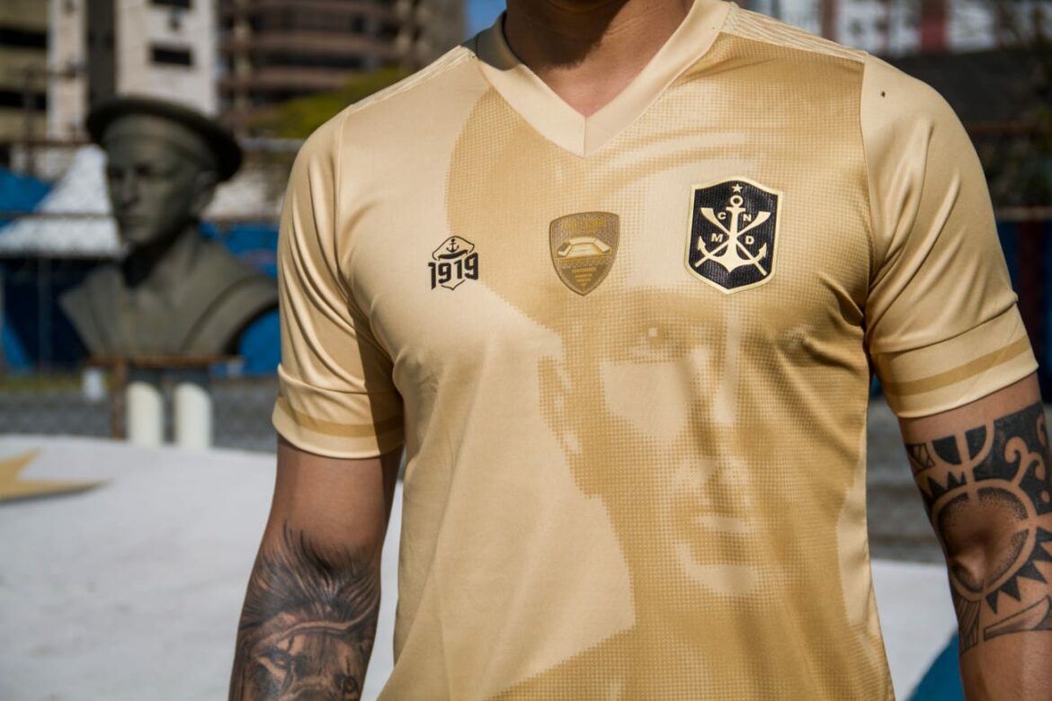 Terceira camisa do Marcilio Dias 2021-2022 1919 1