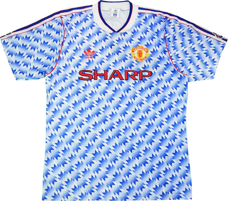 Camisa reserva do Manchester United 2021-2022 Adidas