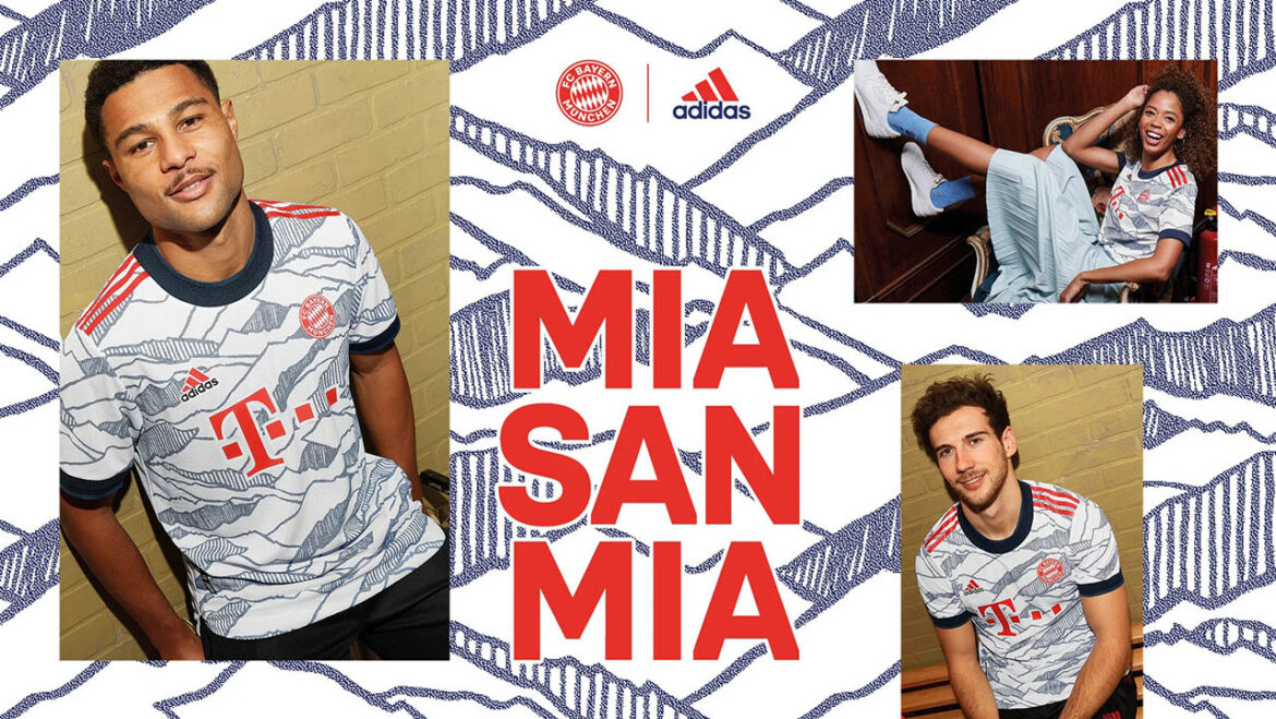 Terceira camisa do Bayern de Munique 2021-2022 Adidas
