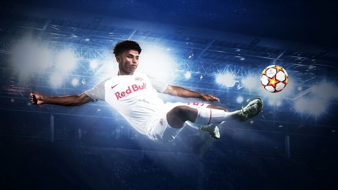 Camisa Champions League do FC Salzburg 2021-2022 Nike