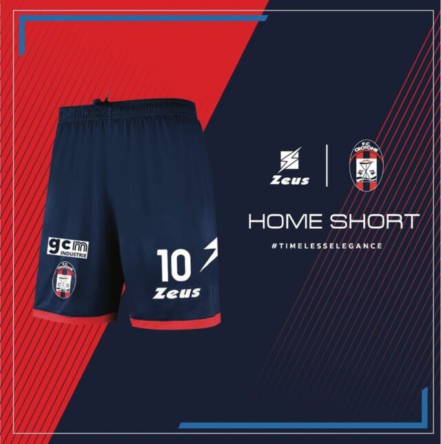 Maillot Extérieur FC Crotone 2018-19 Zeus - Taille L Blanche - Football