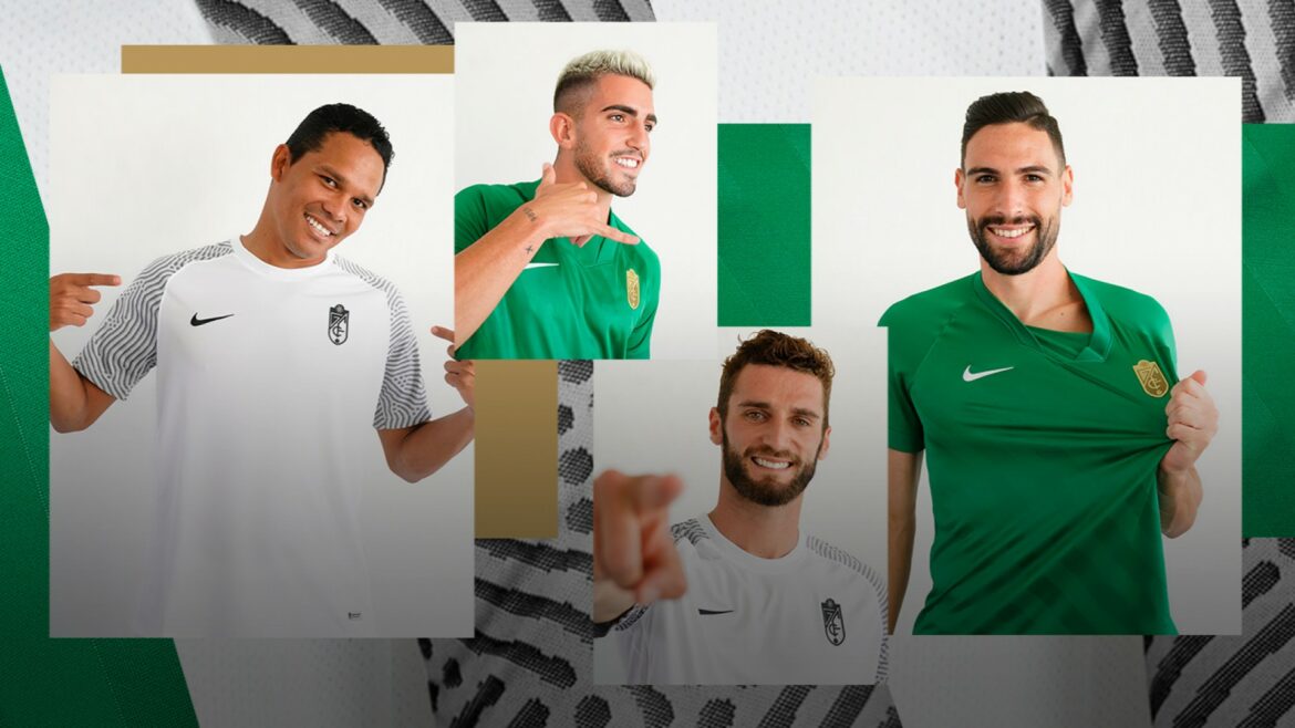 Camisas do Granada CF 2021-2022 Nike a