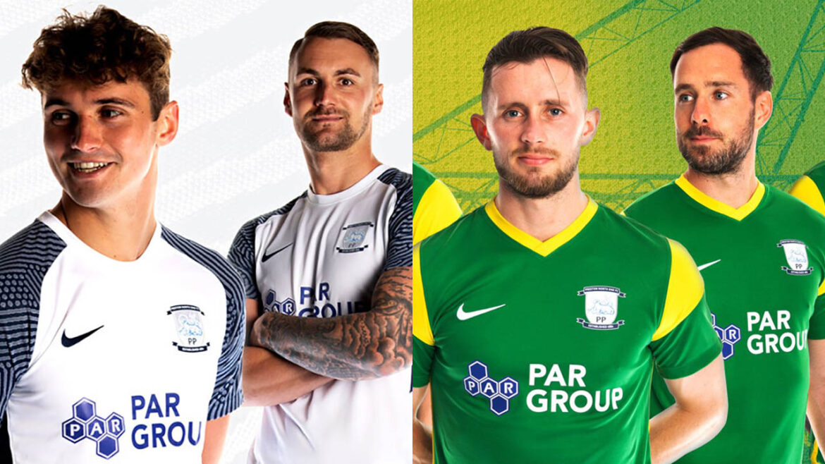 Camisas do Preston North End 2021-2022 Nike a