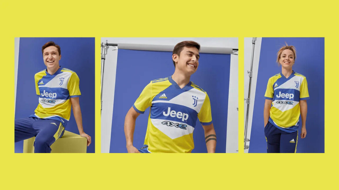 Terceira camisa da Juventus 2021-2022 Adidas a