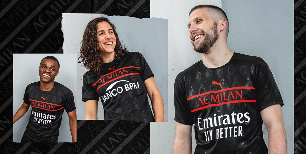 Terceira camisa do AC Milan 2021-2022 PUMA