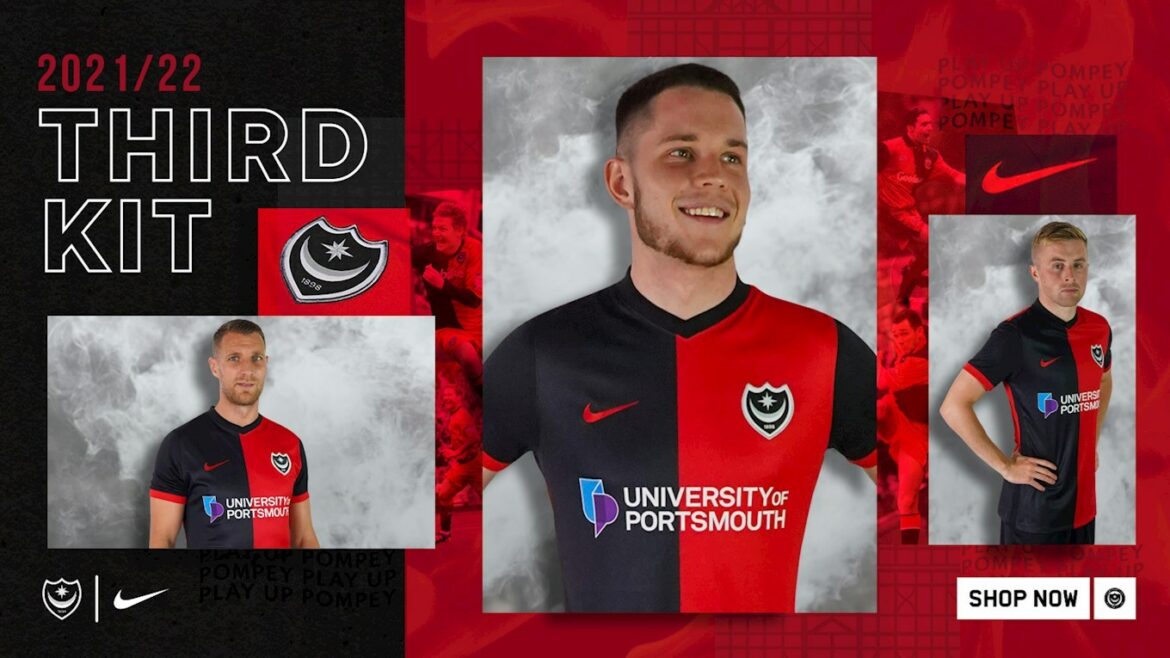 Terceira camisa do Portsmouth 2021-2022 Nike