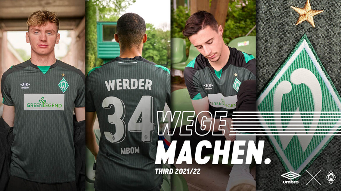 Terceira camisa do Werder Bremen 2021-2022 Umbro 11