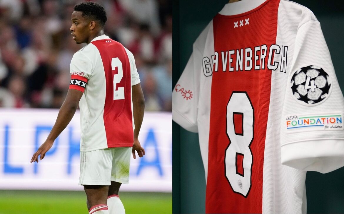 Ajax faz novas alterações em camisa por regras da UEFA 2