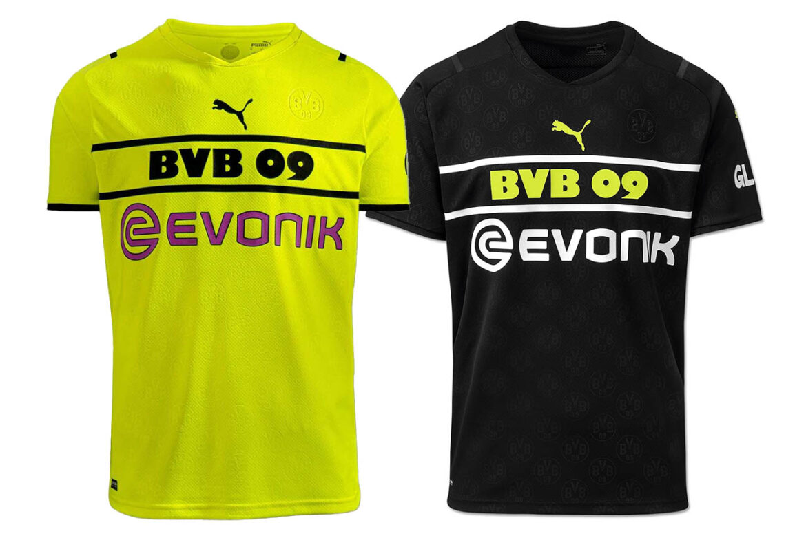 Camisas de Copas do Borussia Dortmund 2021-2022 PUMA Home kit a