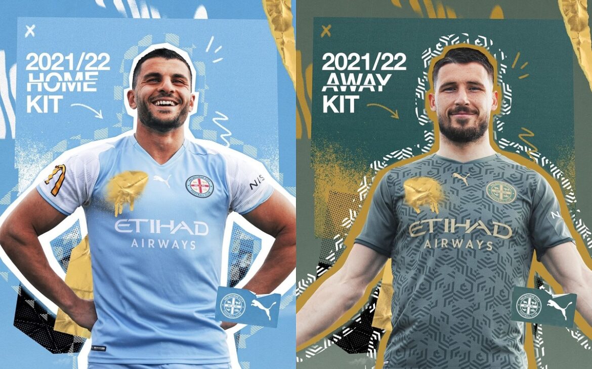 Camisas do Melbourne City 2021-2022 PUMA