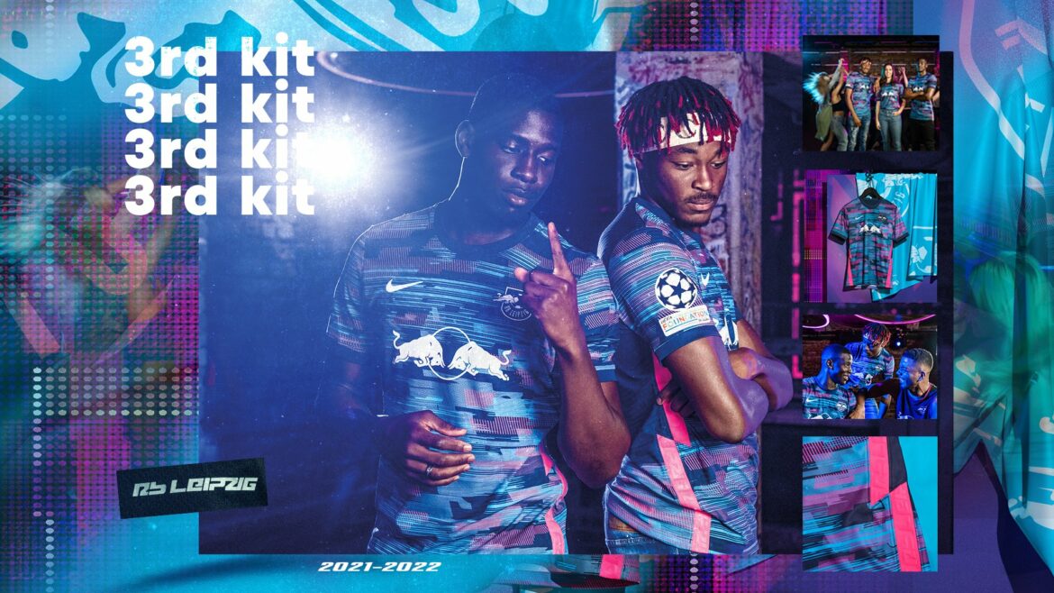 Terceira camisa do RB Leipzig 2021-2022 Nike a