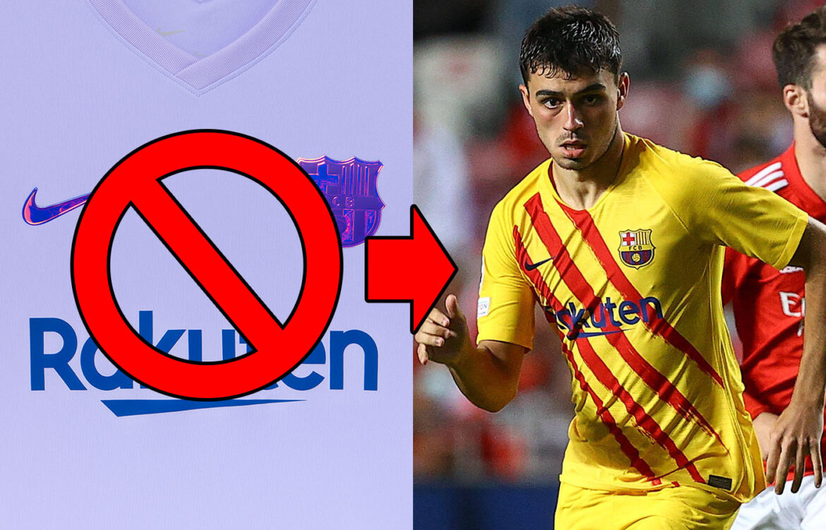 UEFA pode ter barrado camisa 2 do Barcelona por logos reflexivos