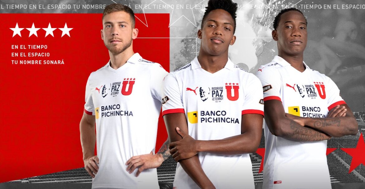 Camisa de 103 anos da LDU Quito é apresentada pela PUMA
