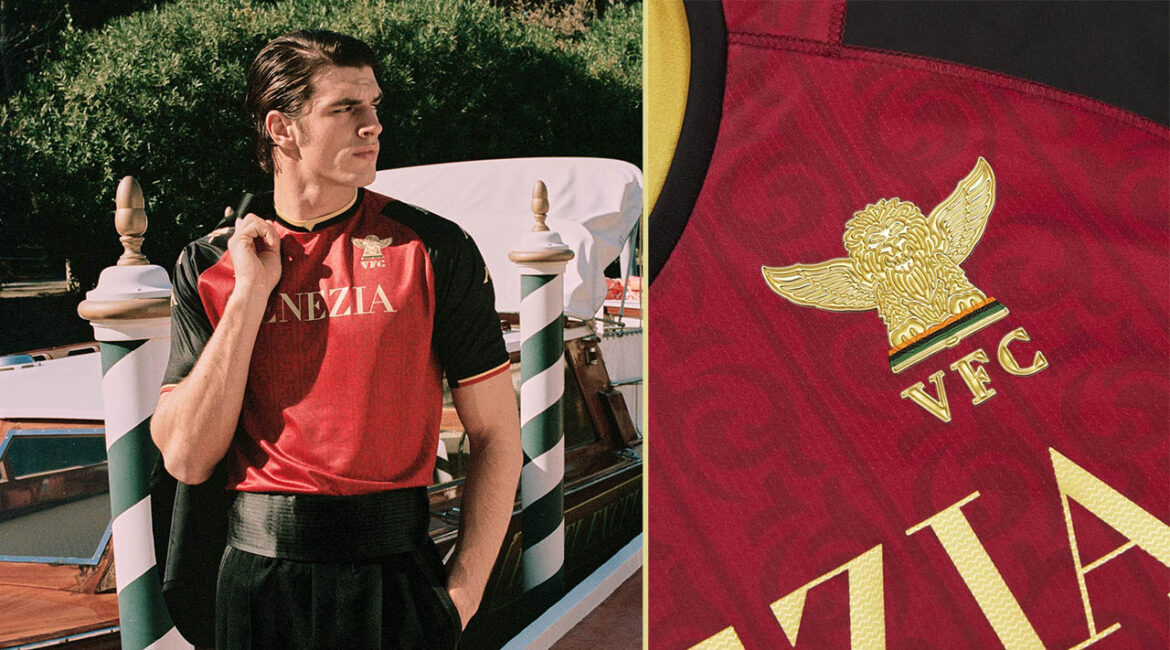 Quarta camisa do Venezia FC 2021-2022 Kappa a