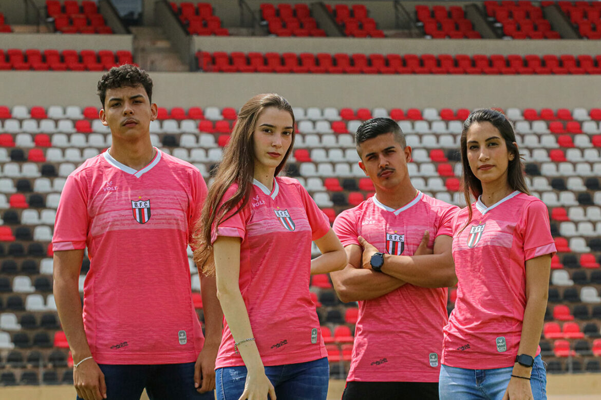 Camisa Outubro Rosa do Botafogo-SP 2021 Volt Sport