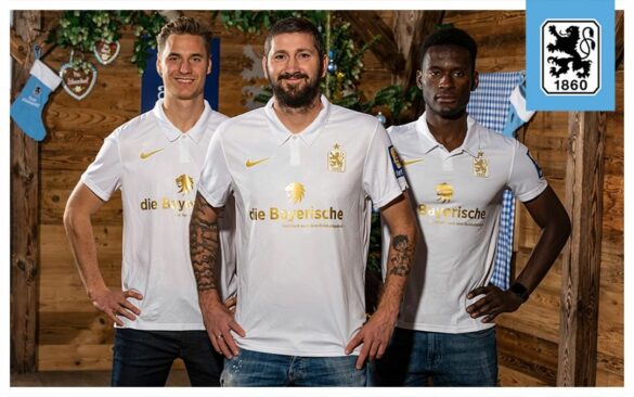 Camisa de Natal do TSV 1860 Munique 2021 Nike