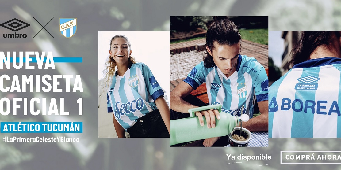 Camisa titular do Atlético Tucumán 2021-2022 é revelada pela Umbro