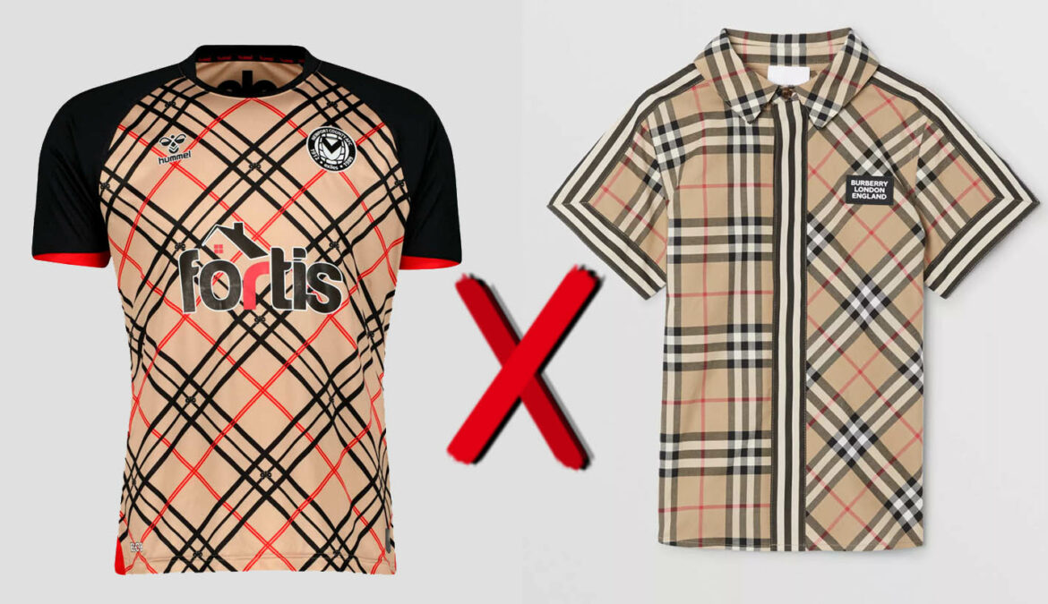 Time galês teria aposentado camisa após ameaça de processo da Burberry, diz jornal