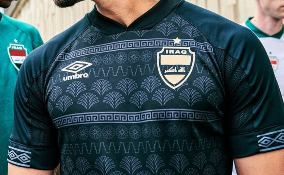 Terceira camisa do Iraque 2021-2022 Umbro a