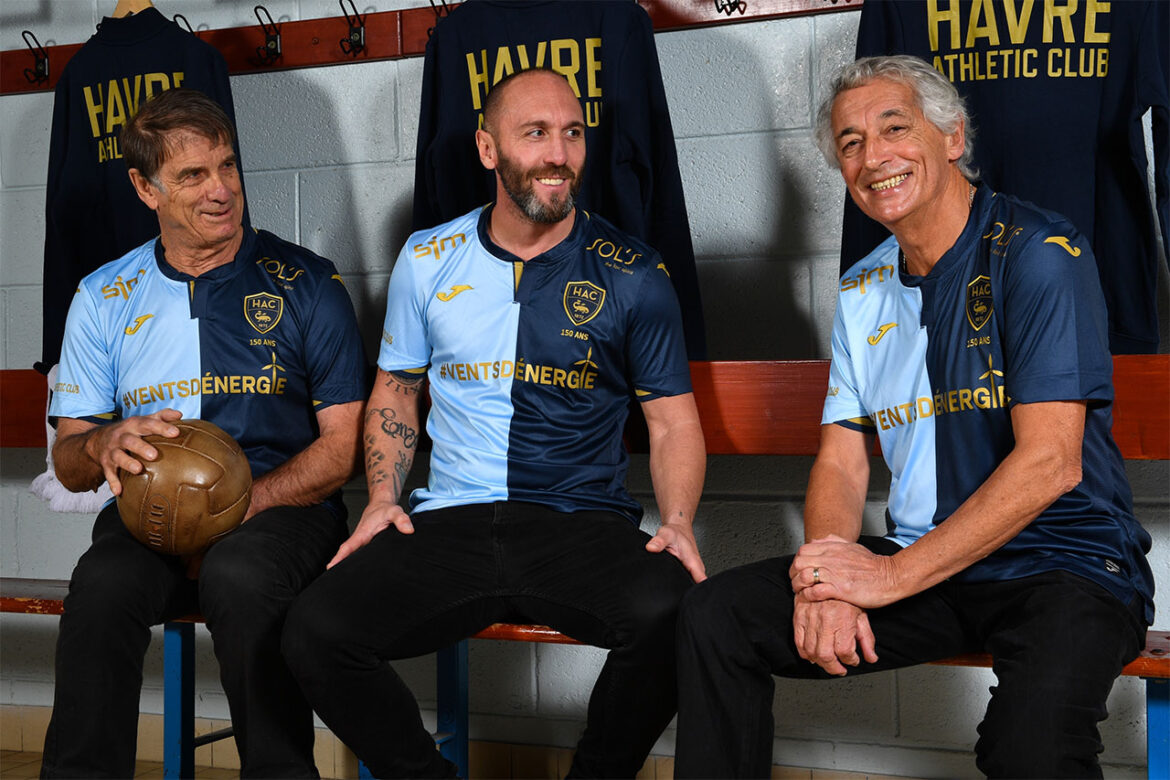 Camisa dos 150 anos do Le Havre 2022 JOMA 2