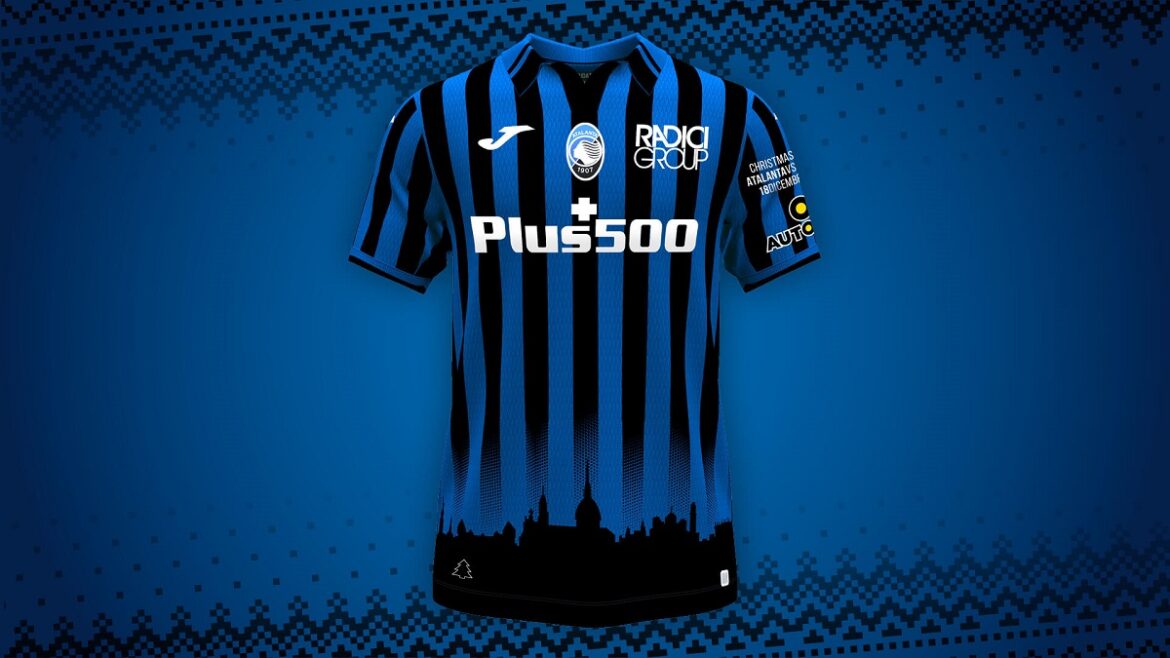 Camisa natalina da Atalanta 2021 é revelada pela JOMA (1) Camisa natalina da Atalanta 2021 é revelada pela JOMA