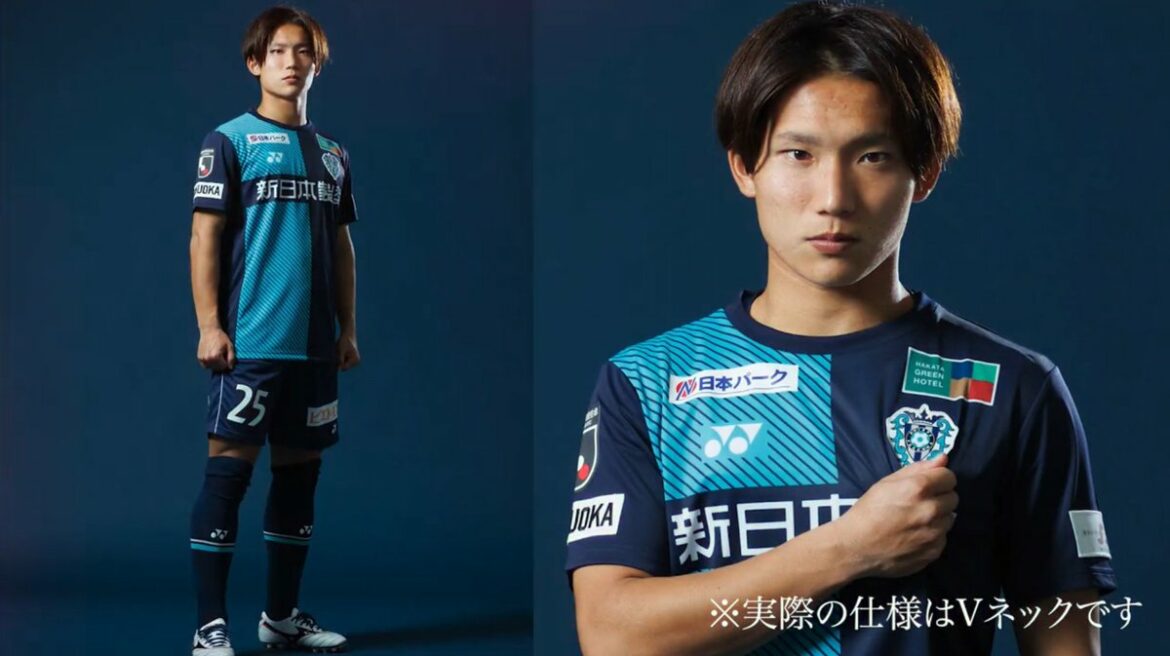 Camisa titular do Avispa Fukuoka para 2022 é revelada pela Yonex